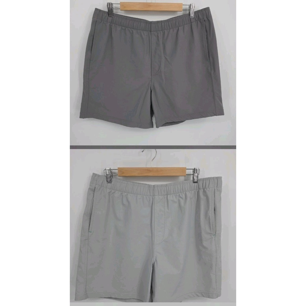 Myles Make Moves Everyday 6" Shorts Lot Of 2 Nylon Pull On Athletic Gym Mens XL